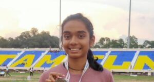 सिंधू कन्या आणि मसुरे येथे आजोळ असलेली स्वानंदी संतोष सावंत हिला जूनियर राष्ट्रीय अथलेटिक्स स्पर्धेत सुवर्णपदक..