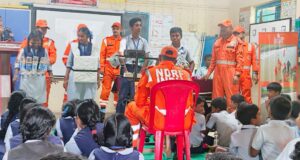 मसुरे येथे एनडीआरएफ कडून आपत्ती व्यवस्थापन प्रशिक्षण कार्यक्रम!