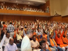मालेगाव स्फोट प्रकरणातून निर्दोष सुटलेल्या हिंदु धर्मयोद्ध्यांचा कोल्हापुरात भव्य सत्कार !