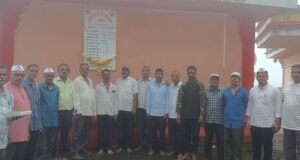 आंबोलीत श्री देवी माऊली गावडे वस भजन मंडळाच्या नामफलकाचे अनावरण