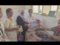 प्रजासत्ताक दिनाचे औचित्य साधून सामाजिक बांधिलकी व कोकण संस्थेकडून नवजात बालकांना भेटवस्तूंचे वितरण.