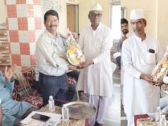 अंबरनाथ येथे अशोक दाभोलकर मेस्त्री व बाळकृष्ण पांचाळ यांचा सन्मान!